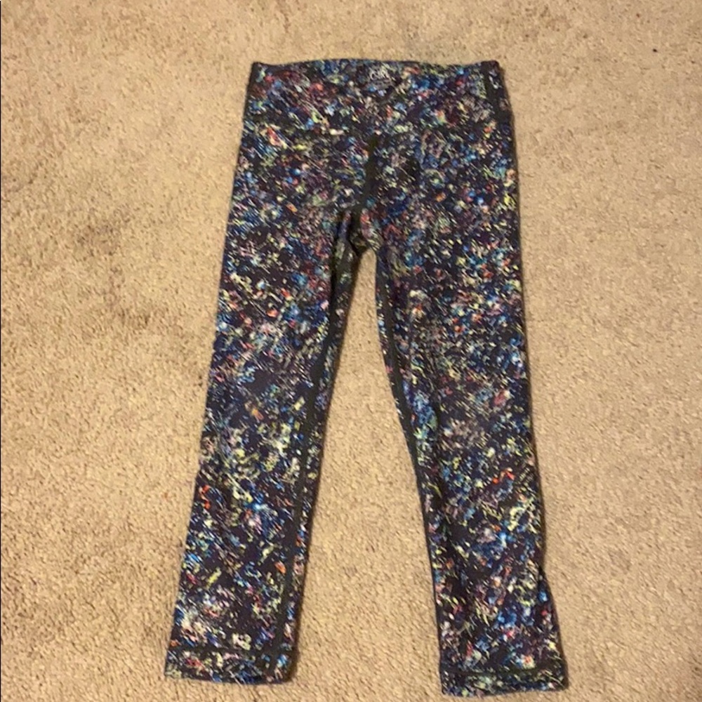 Athleta Girl Printed Chit Chat Capri